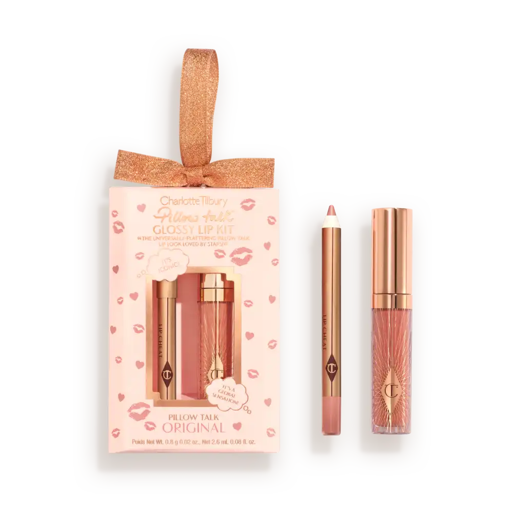 PILLOW TALK MINI GLOSSY LIPS DUO PILLOW TALK FAIR