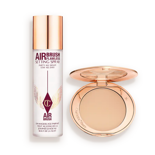 AIRBRUSH FLAWLESS FINISH & SET DUO Complexion Kit