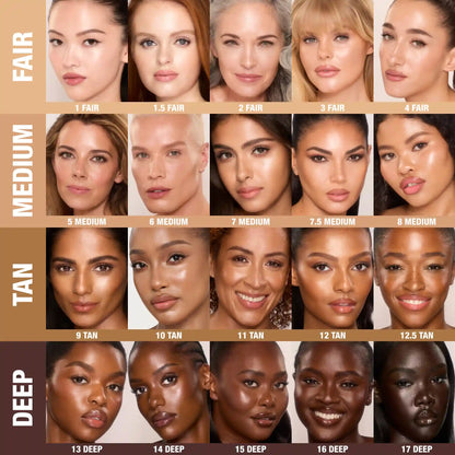UNREAL SKIN SHEER GLOW TINT FOUNDATION KIT FACE KIT