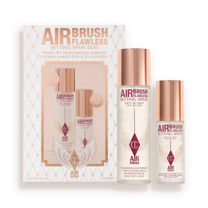 AIRBRUSH FLAWLESS SETTING SPRAY DUO Face Kit