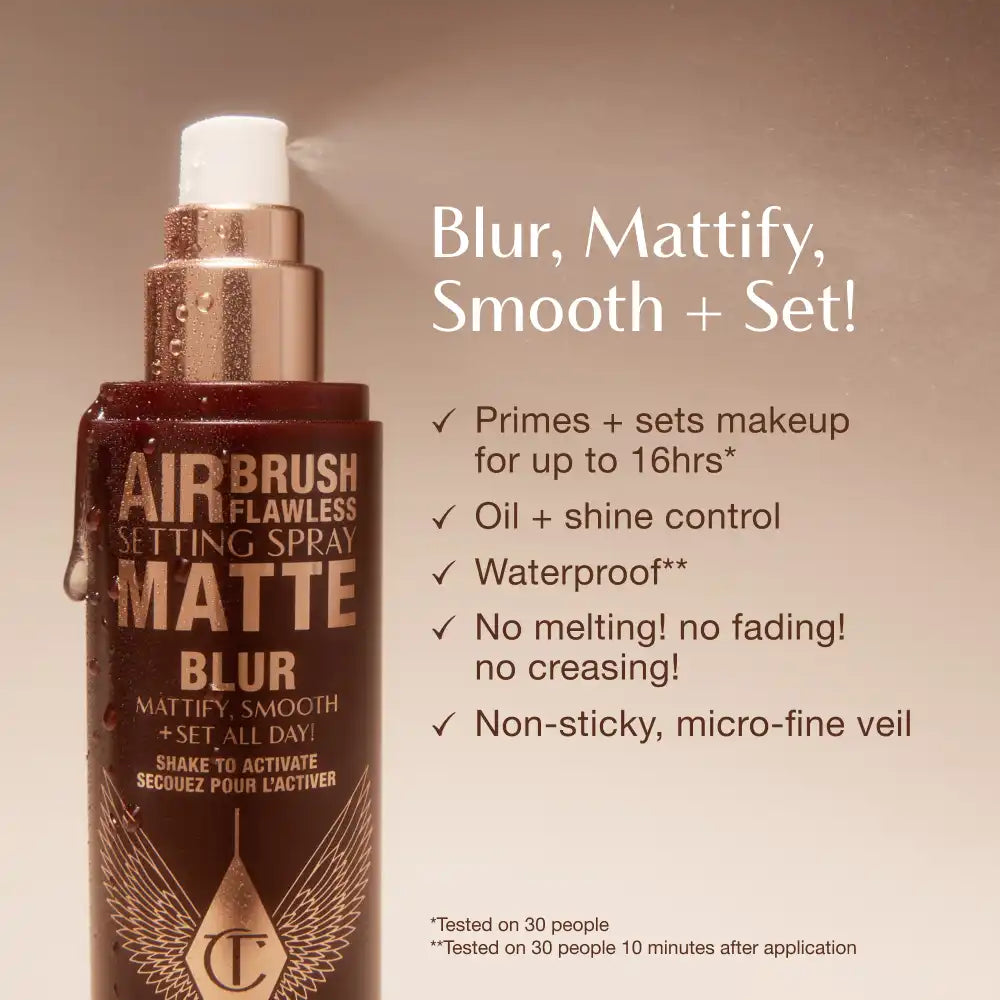 AIRBRUSH FLAWLESS PERFECT, MATTIFY & SET KIT FACE KIT